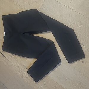 Everlane Pants Women's sz 2 Black The Side Zip Mid Rise Stretch Crop Pants